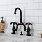 Kingston Brass Bridge Bathroom Faucet with Brass Pop-Up, Oil Rubbed Bronze KS7995TX - alternate 4